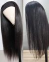 straight hair headband wig