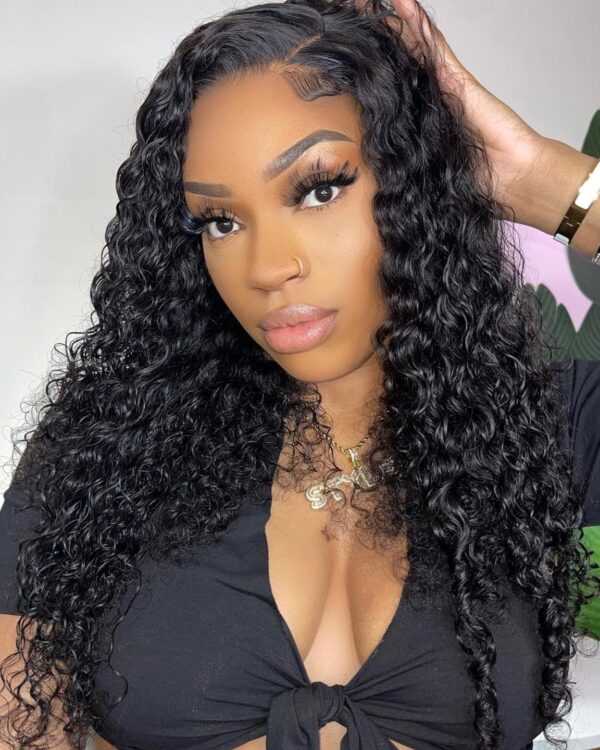 Lace front wigs curly hair
