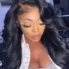 body wave lace front wig