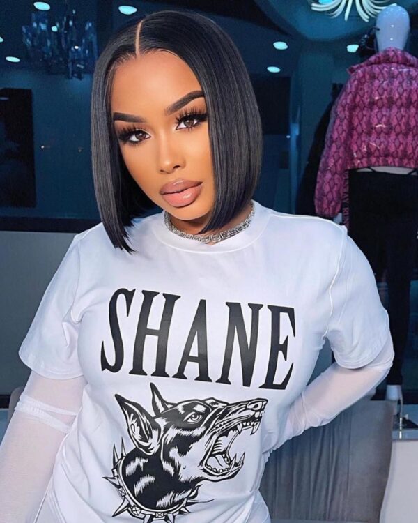 straight hair bob wig