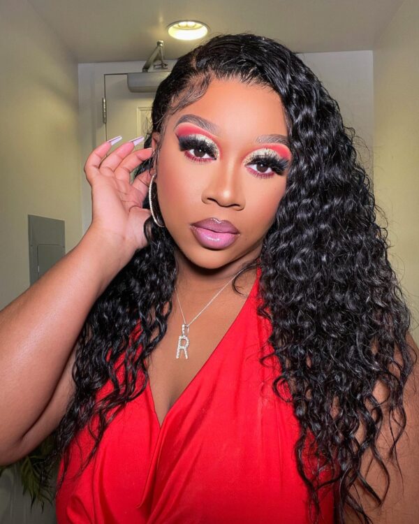 lace closure wig curly wave