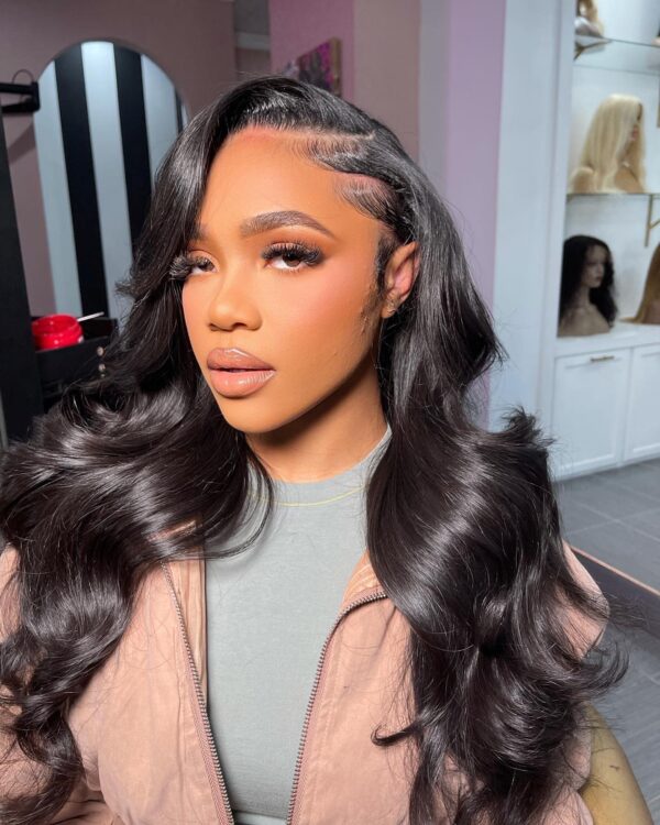 lace front wig body wave