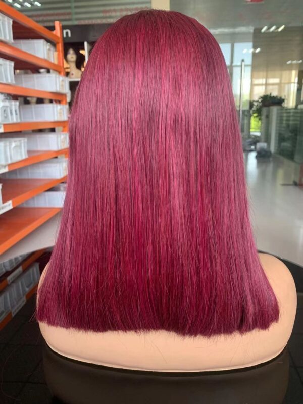 99j bob wigs 12a high density straight hair