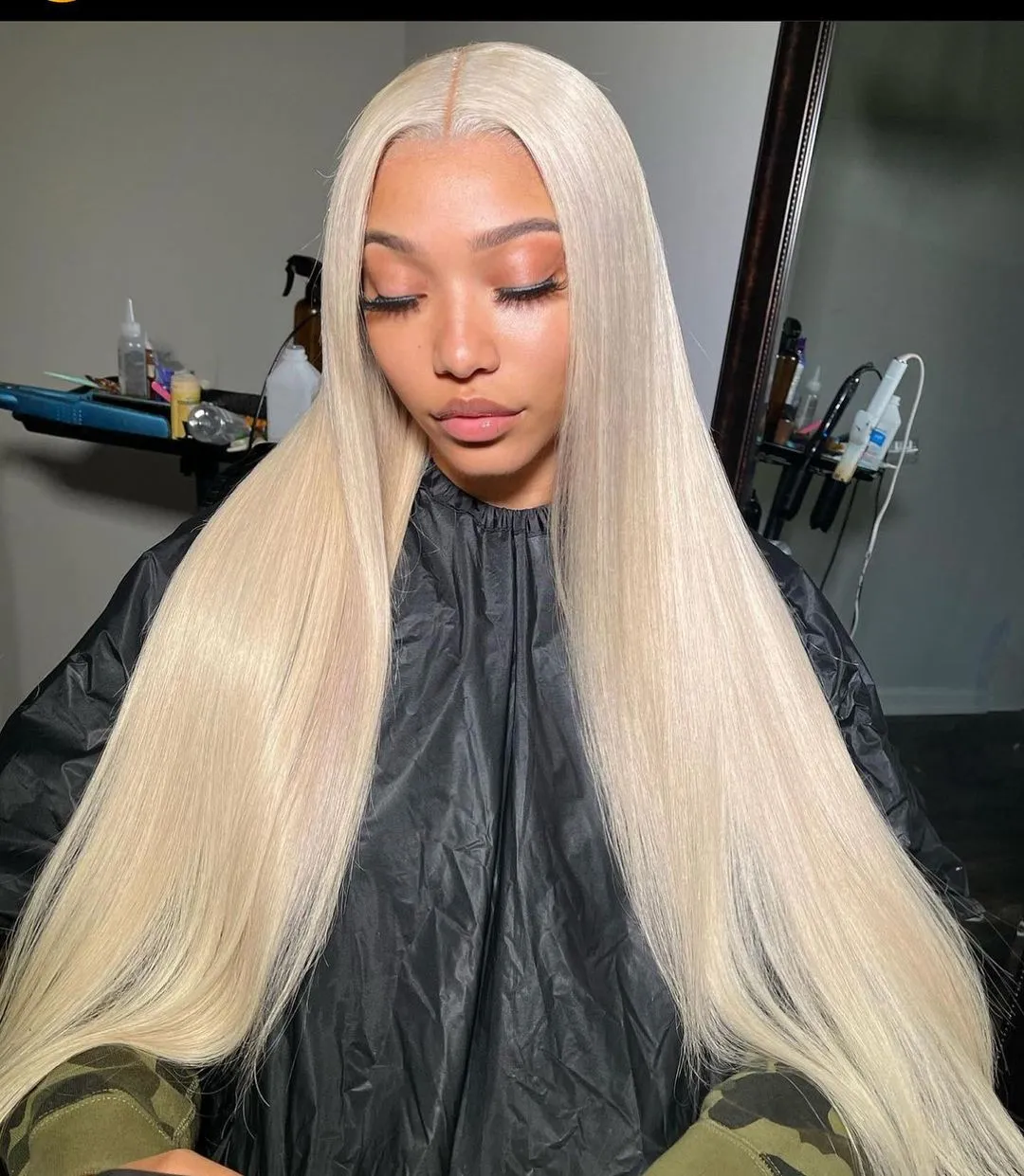 613 blonde color body wave lace front wigs