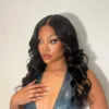Guleless body wave lace wig